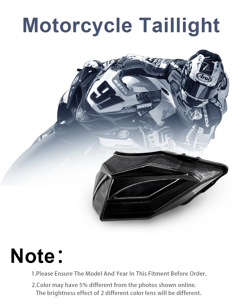 Мотоцикл велосипед задний стоп светильник лампа для KAWASAKI Ninja 250 300 2013 хвост светильник задний фонарь тормозной светильник s