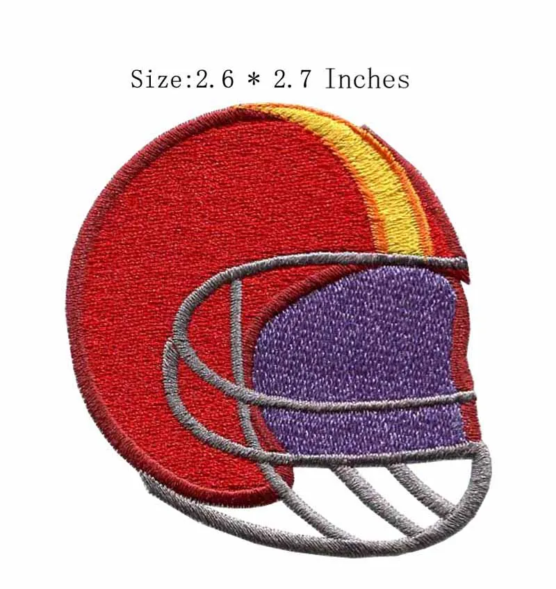 

Helmet 2.6"wide embroidery for warm/Protection/use in a game