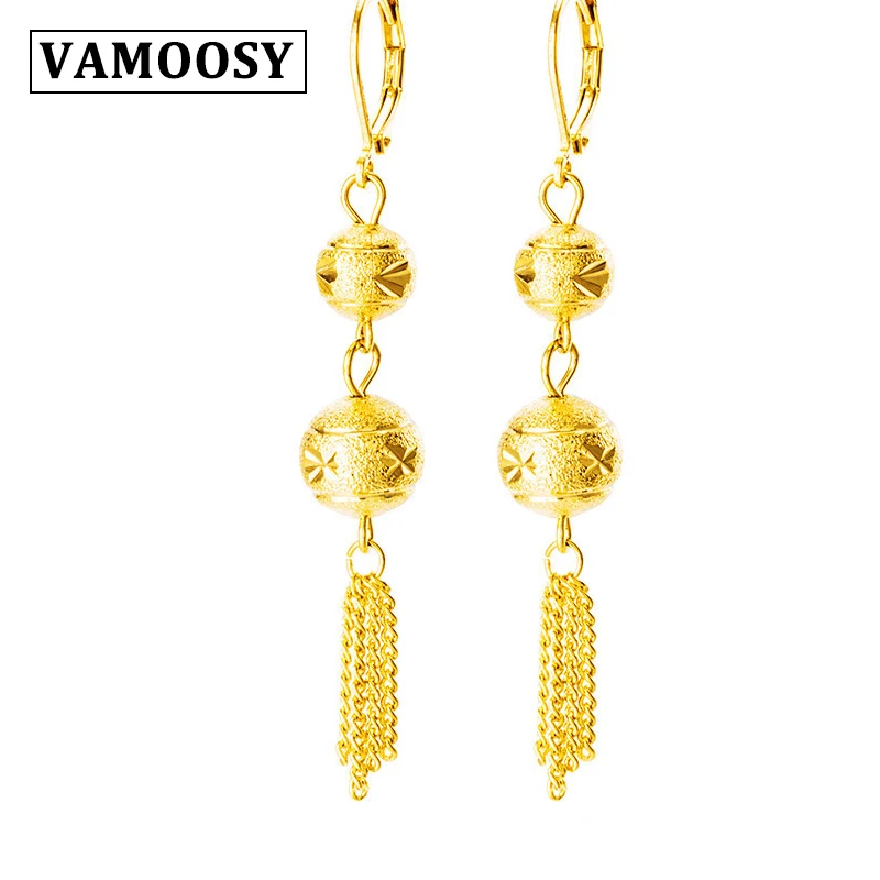 Модные богемные серьги VAMOOSY 2018 с длинной подвеской в богемном стиле Женские