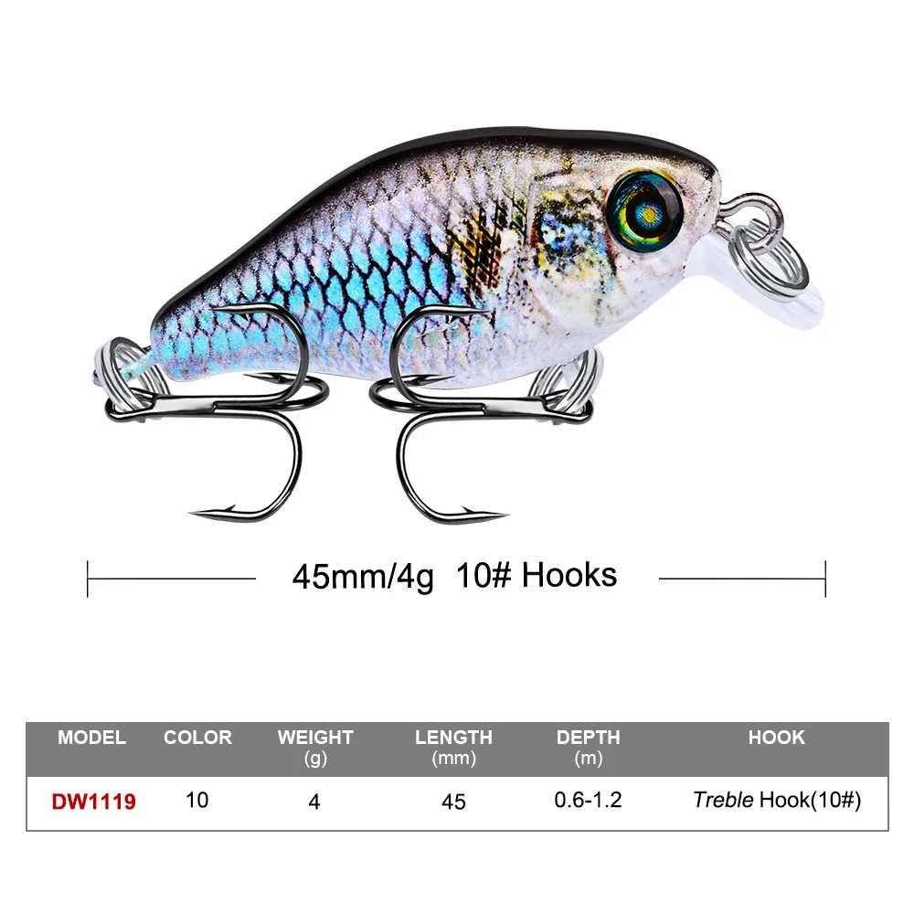 PRO BEROS 1 шт. пластиковый кренкбейт приманка для рыбной ловли 77 дюйма-4 5 см/0 14 унции-4