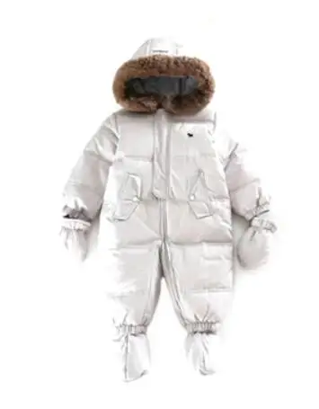 Новинка 2018 горячая распродажа зимний теплый Детский комбинезон для