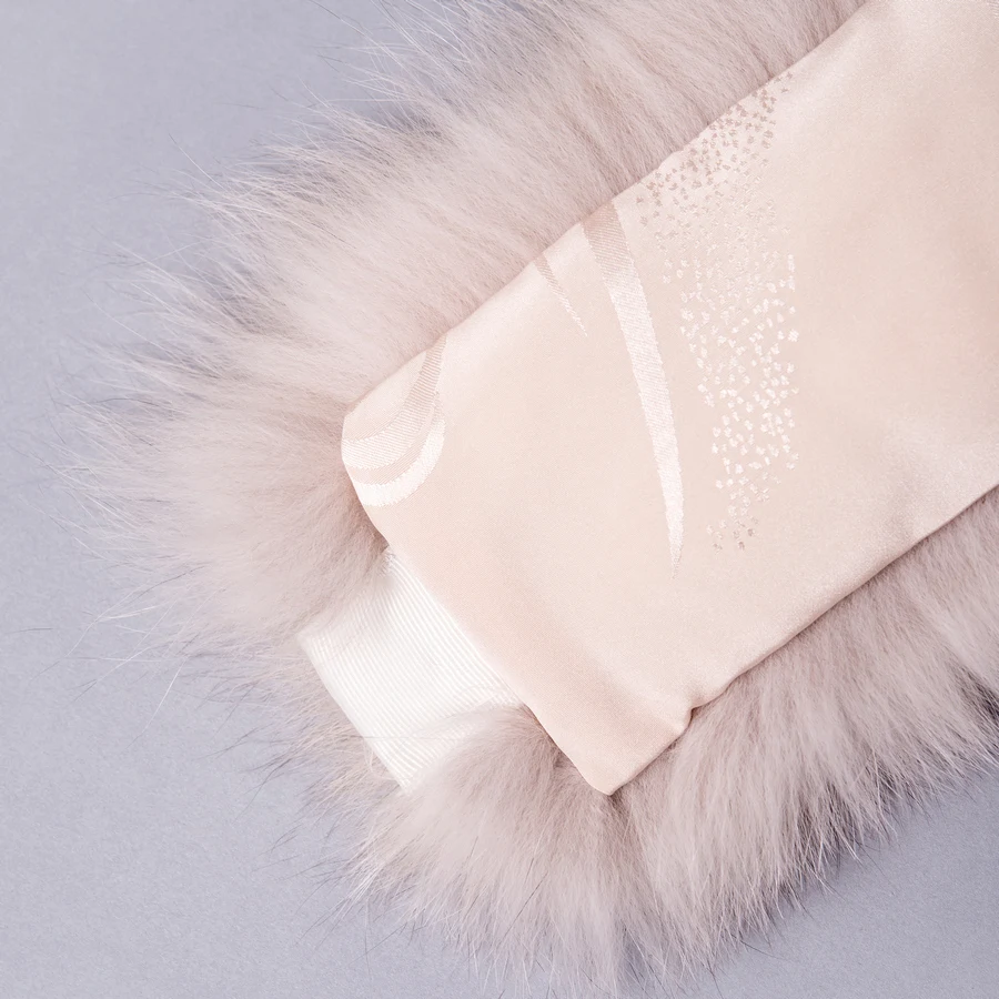 Лидер продаж воротник FXFURS из натурального меха лисы черный женский шарф шаль
