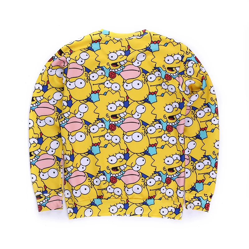 Симпсон мать печатных Толстовка 3D кофты любовника толстовки бесплатная доставка