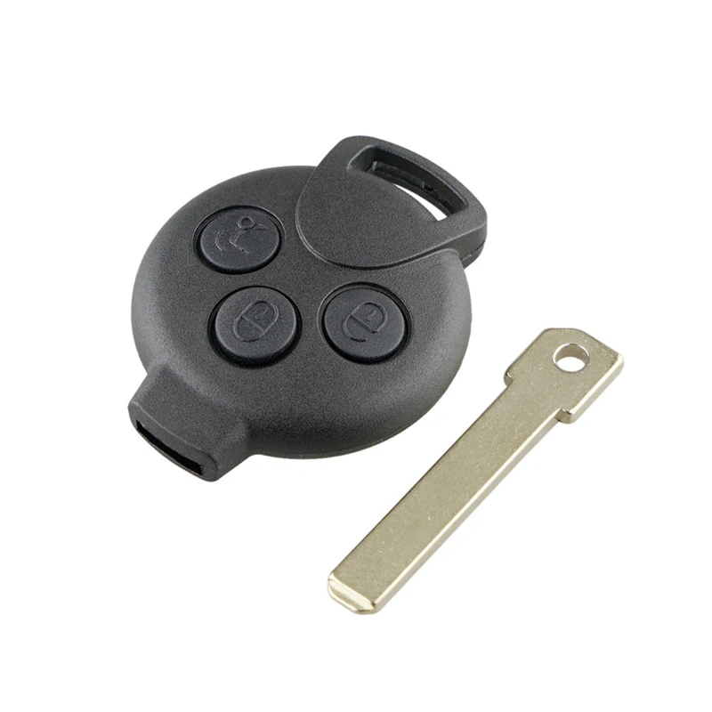Dzanken 3 кнопки дистанционного ключа автомобиля 434 МГц для Benz Smart Fortwo 451 2007 2013 и чипа
