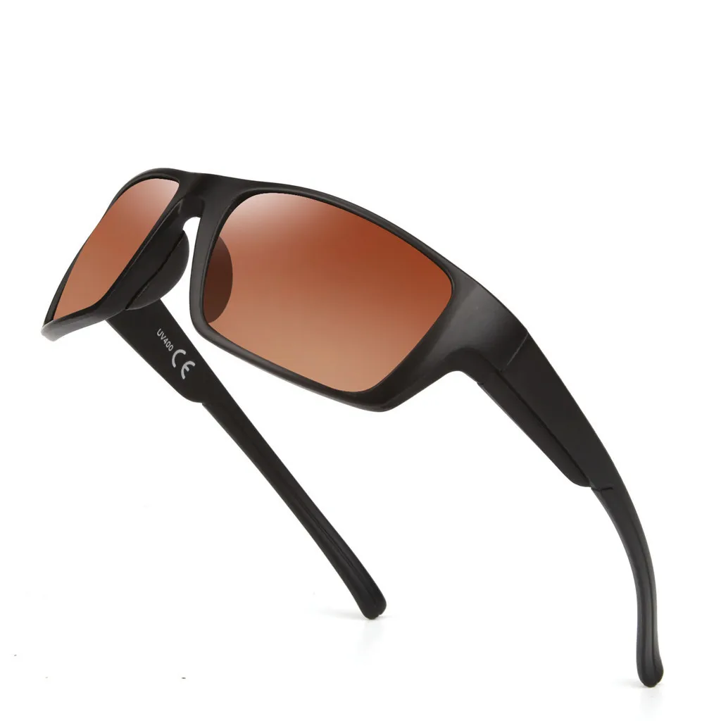 Мужские солнцезащитные очки в оправе качественные поляризационные Брендовые