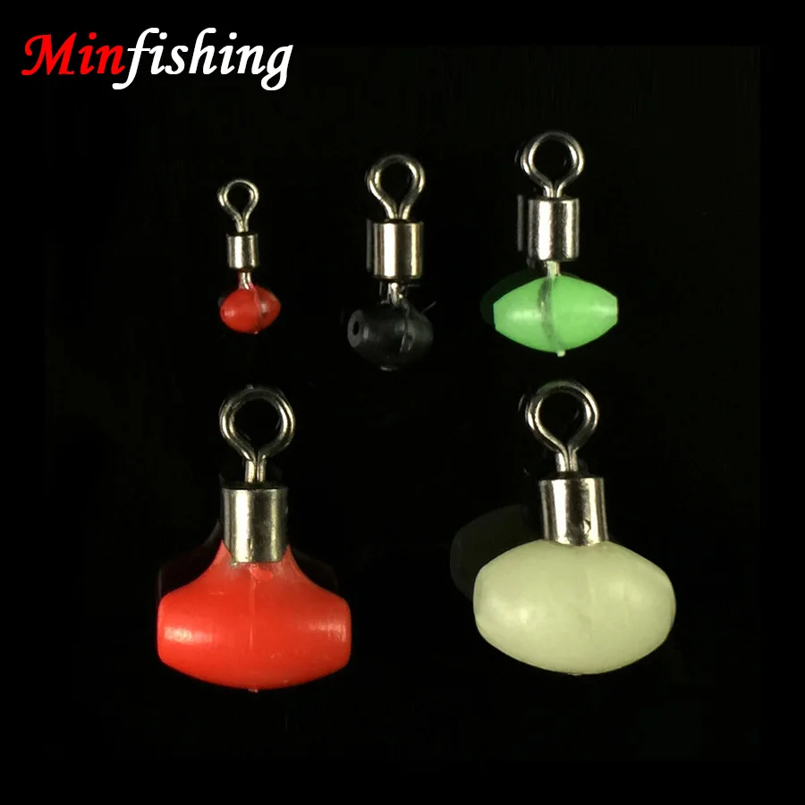 Рыболовные Вертлюги Minfishing 25 шт. бусины для рыбалки вертлюги разъем рыболовных