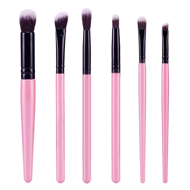 6pcs Makeup Brushes Set Powder Foundation Eyeshadow Eyeliner Lip Cosmetic Brush | Красота и здоровье