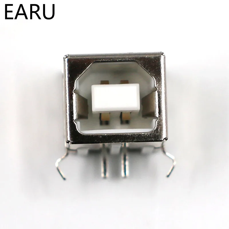 DIY 10 шт./лот плоский гнездовой разъем USB B типа G45 для принтера интерфейс передачи