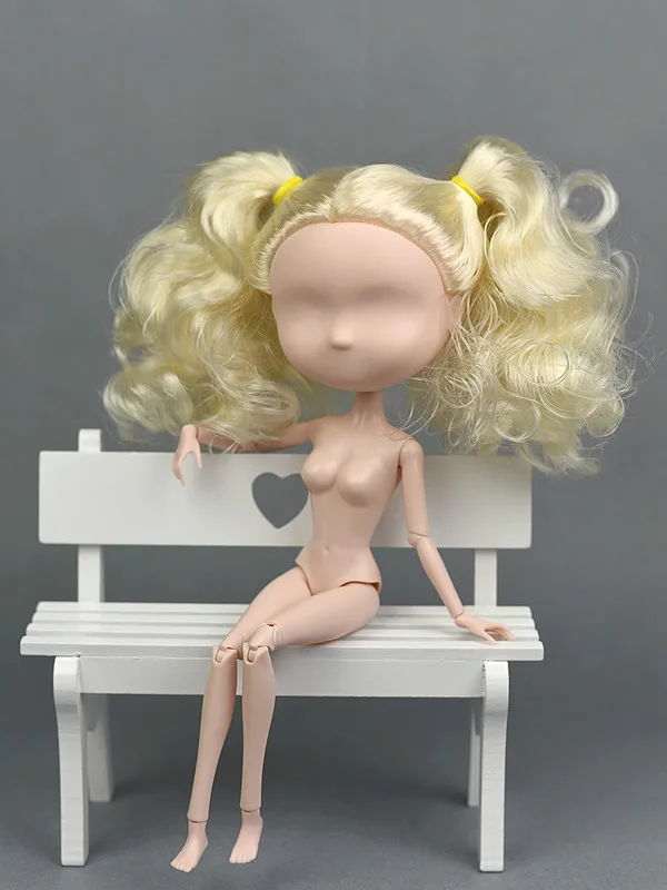 Кукла на заказ, кукла «сделай сам», Обнаженная кукла, 20171220, как blyth head, не включает в себя одежду - Цвет: 2