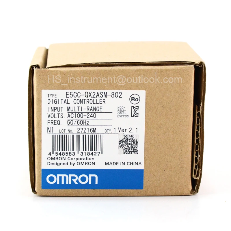 Omron Digital Temperature Controller E5CC-QX2ASM-802 AC100~240V 50/60Hz 4~20mA | Инструменты