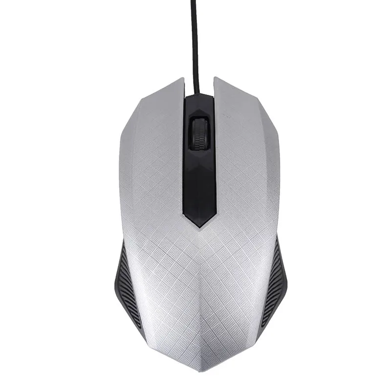 Серый Новинка 3000 dpi игровая мышь оптическая USB Проводная мышь Мыши для компьютера Ноутбуки Ноутбук DC128 - Цвет: Серый