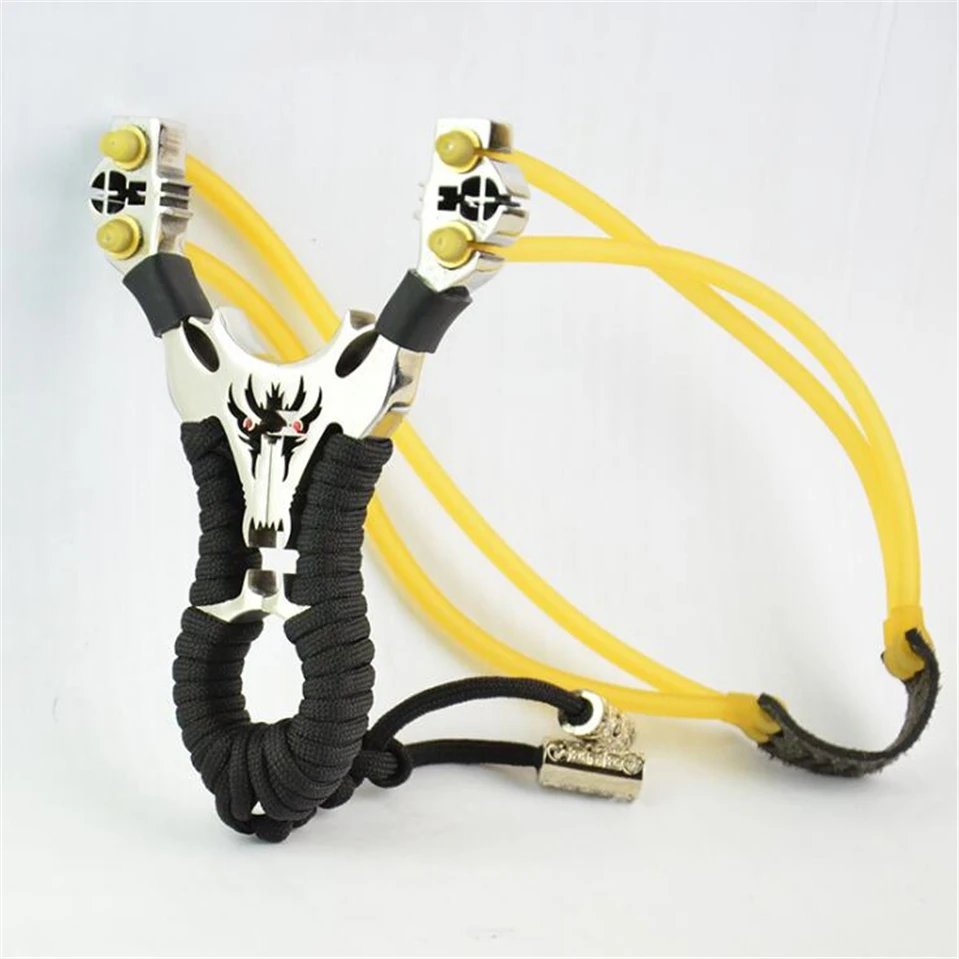 

Games Outdoor Shot Powerful Sling shot Hunting Steel Catapult NEW Marble 2018 Slingshot
