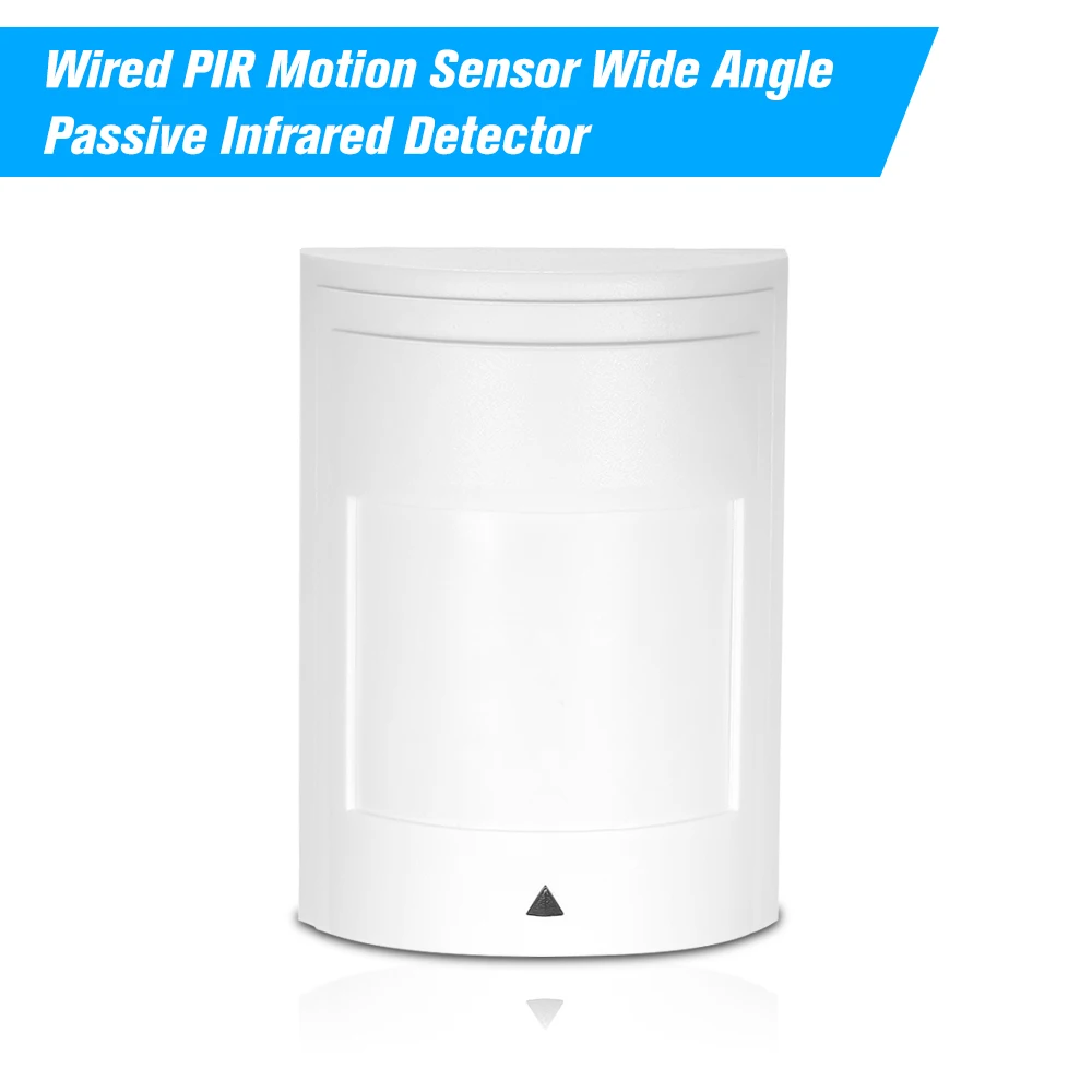 

Wired PIR Motion Sensor Wide Angle Passive Infrared Detector For Home Burglar Security Alarm System