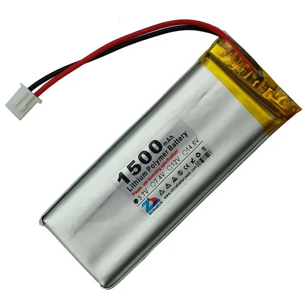 Shun 1500 mAh 3 7 V литий полимерный аккумулятор 752365 зарядка мобильного телефона Po|polymer