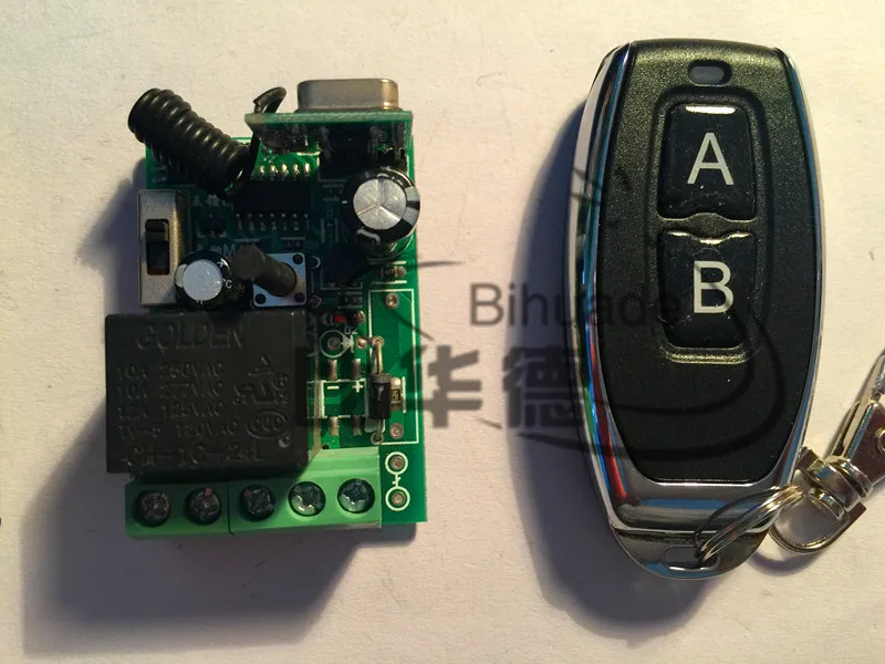 315Mhz Universal Wireless Remote Control Switch DC 12V 1CH relay Receiver Module and RF Transmitter 315 Mhz Controls 1527 | Электроника