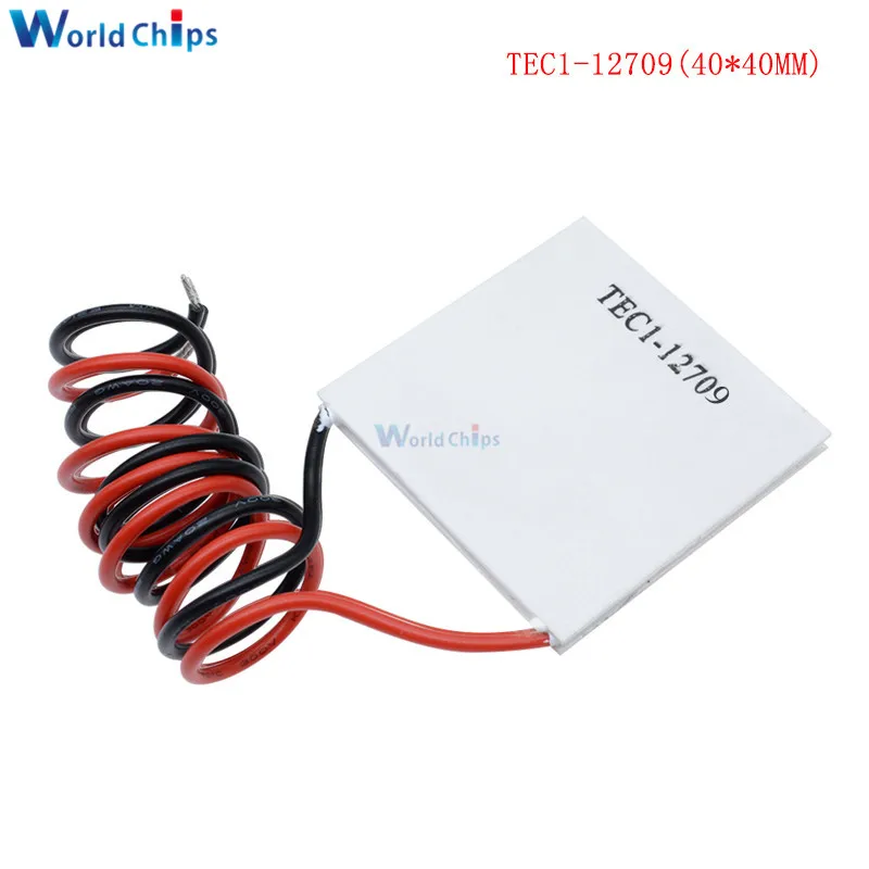 TEC1-12709 5 шт. TEC1 12705 12706 12715 04905 12710 12709 12703 12712 Термоэлектрический охладитель Пельтье TEC1-12706 12V Пельтье Elemente модуль - Цвет: TEC1-12709