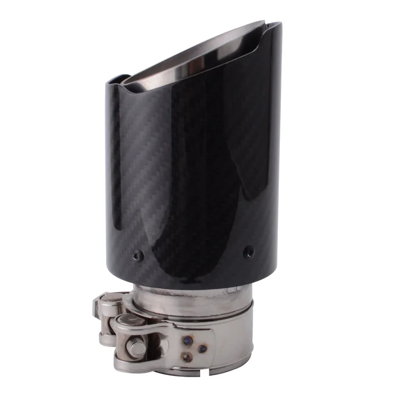 ESPEEDER углеродное волокно Автомобильная Насадка На выхлопную трубу наконечник