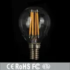 Светодиодная лампа накаливания E27, E14, 1 шт., стеклянная лампа накаливания, G45, 220 В, 240 в, 6 Вт, 24 Вт, 12 Вт, 18 Вт, лампа Эдисона