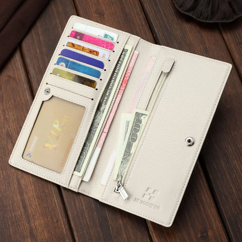 Новинка 2018 модные мужские Двойные кошельки тонкие длинные бумажники из парусины