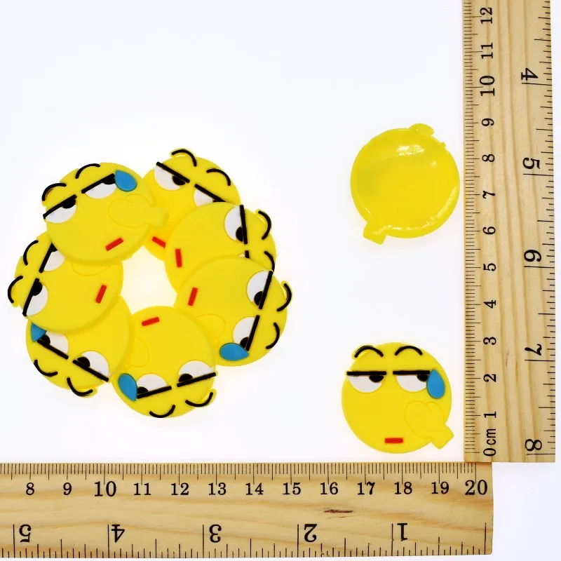 10 шт. милый мягкий ПВХ с плоской задней поверхностью сделай сам для