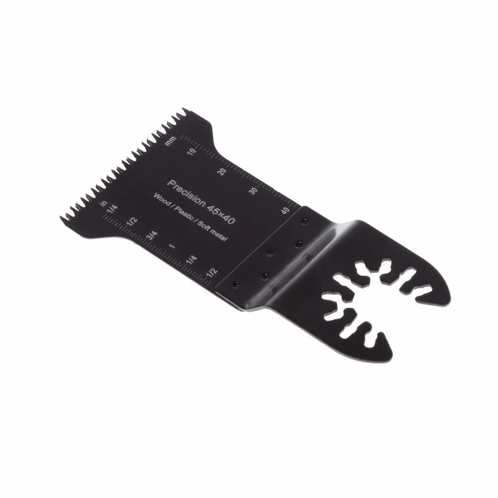 

1 pc 45mm Quick Release HCS Black Oscillating Multitool Japanese Teeth Saw Blade