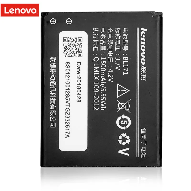 Оригинальный аккумулятор BL171 1500 мАч мобильный телефон для Lenovo a319 A356 A368 A370e A376 A60 | Аккумуляторы для мобильных телефонов -32901832433