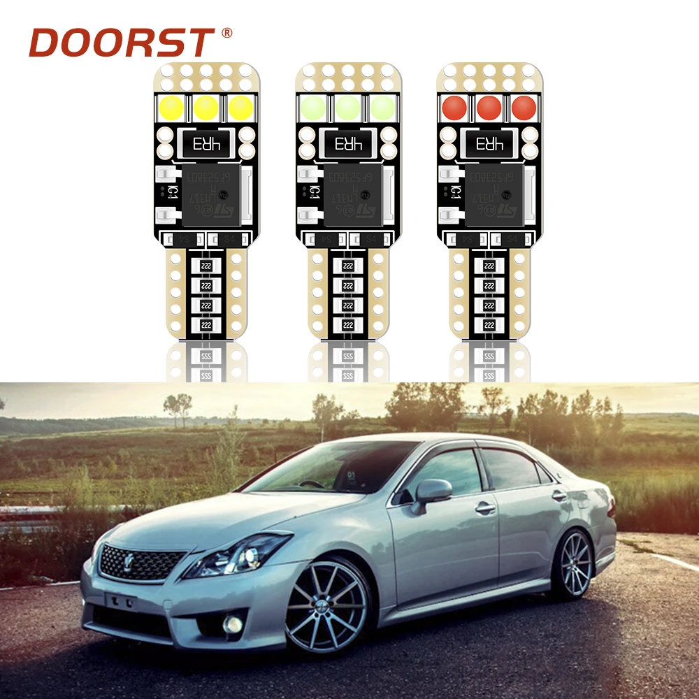 100% Canbus T10 W5W светодиодный авто лампа без ошибок для Toyota Crown S210 S200 S180 S170 S150 GRS 200 2GR 2JZ