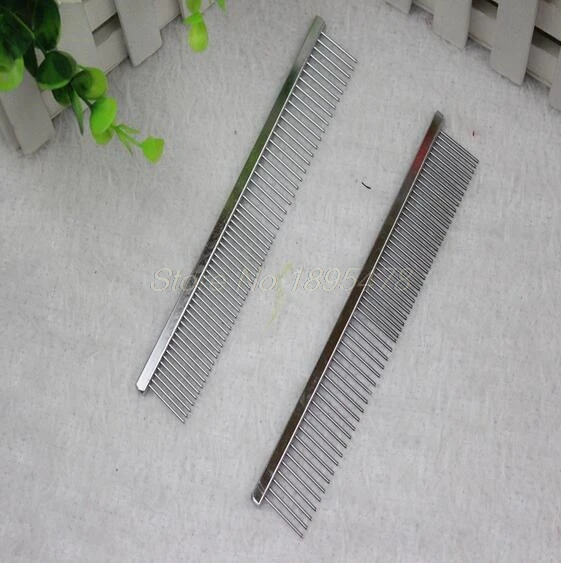 Расческа для собак и кошек из нержавеющей стали 300 шт.|flea comb|stainless steel pet combpet dog hair comb