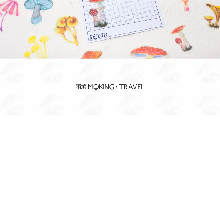 60 шт./кор. растения гриб украшение стикер s DIY наклейки для дневника Scarpbooking Lable стикер