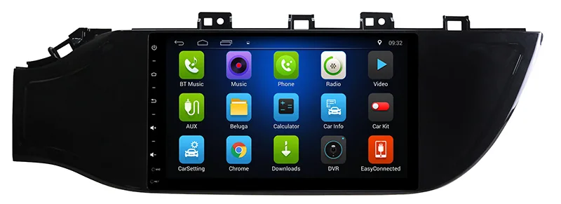 10 1 &quot2 + 32 ГБ Android 7 0 Автомобильный GPS навигатор для KIA K2 Rio 2017 2018 с радио BT AUX DVR WIFI