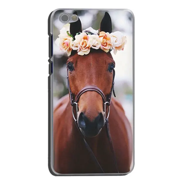 С принтом животного, лошади жесткий чехол для телефона для Xiaomi Redmi 7 7A 8A K20 6A 4A Примечание 8 7 6 5 4 Plus Pro 4X 5A - Цвет: H5