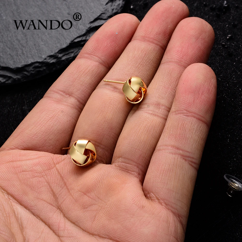 Маленькие серьги WANDO для девочек детей Эфиопский Африканский Кения нигерийский