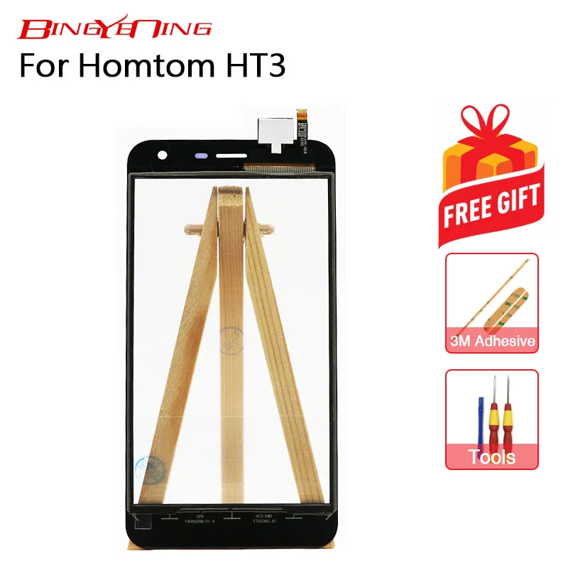 BingYeNIng новый оригинальный для HOMTOM HT3/HT3 Pro сенсорный экран панель идеальные