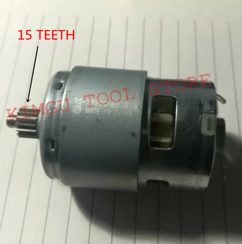 DC14.4V мотор 324483 324 483 для HITACHI DS14DFL DS14DFL-PC DS14DVF3 DS14DFLPC Аккумуляторная | Аксессуары для электроинструментов -32830500946