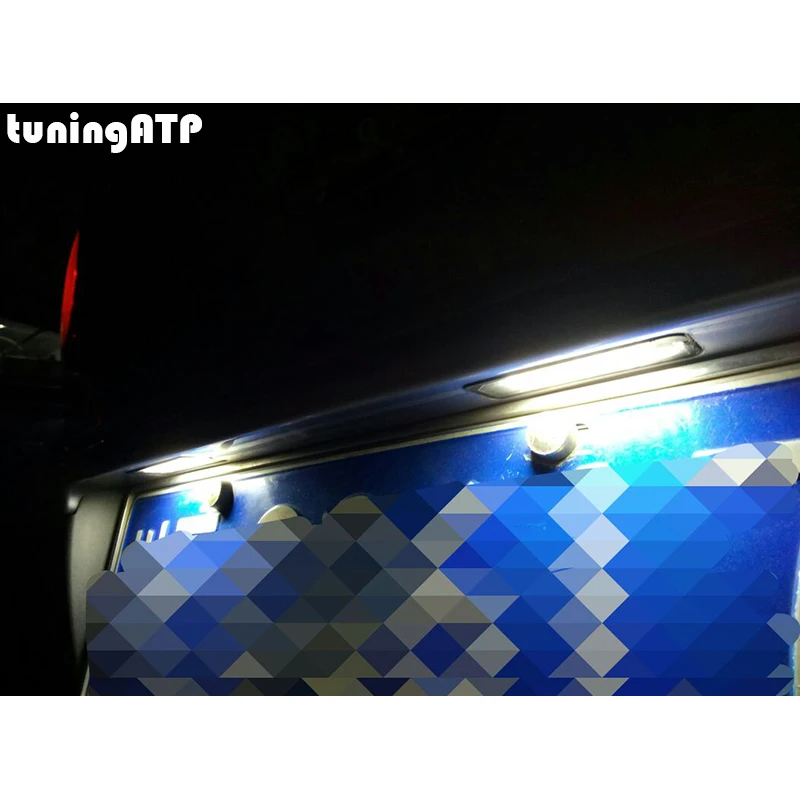 Светодиодный светильник для номерного знака VW Golf 4 5 6 7 / Eos Lupo Passat Sedan B6 B7 CC Phaeton Polo /New