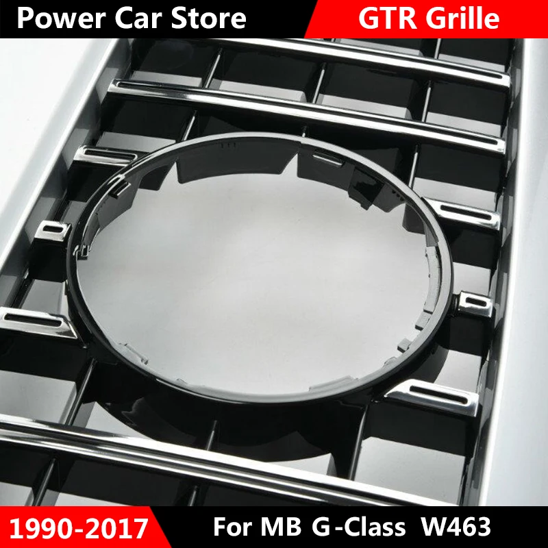 Новинка W463 GTR GT R Стиль передний гриль гонки решетка для Mercedes Benz Facelift G550 G500 G350 G55 G63