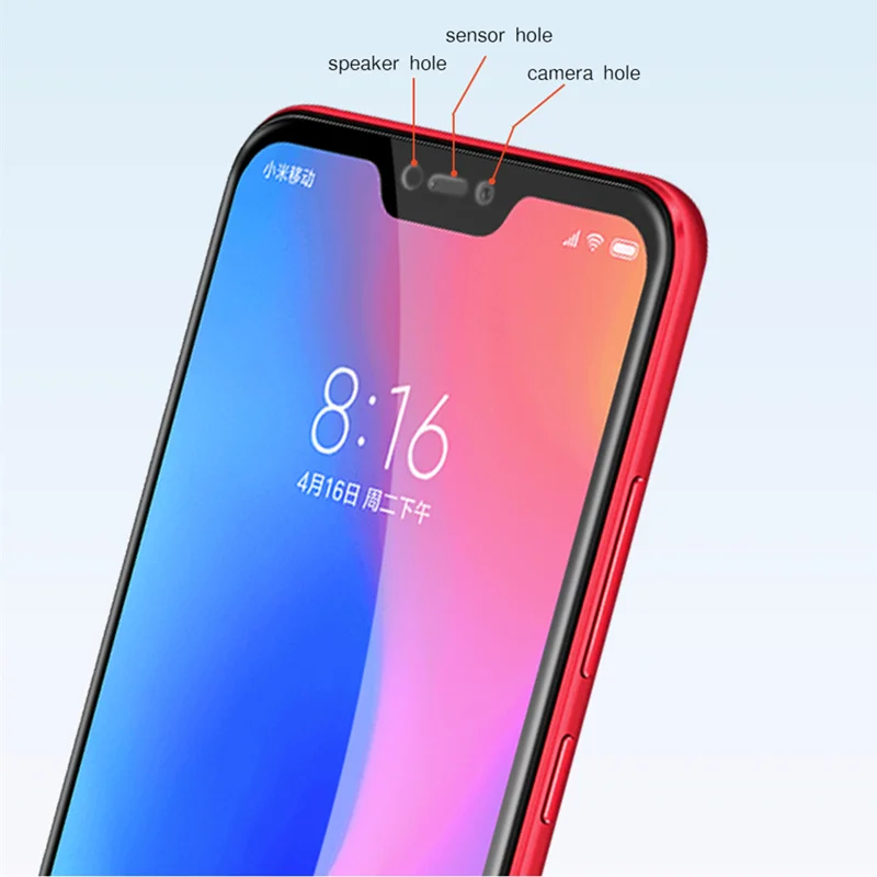 Стекло для Xiaomi Mi A2 Lite 2 шт. защита экрана закаленное стекло Redmi 6 Pro полная пленка