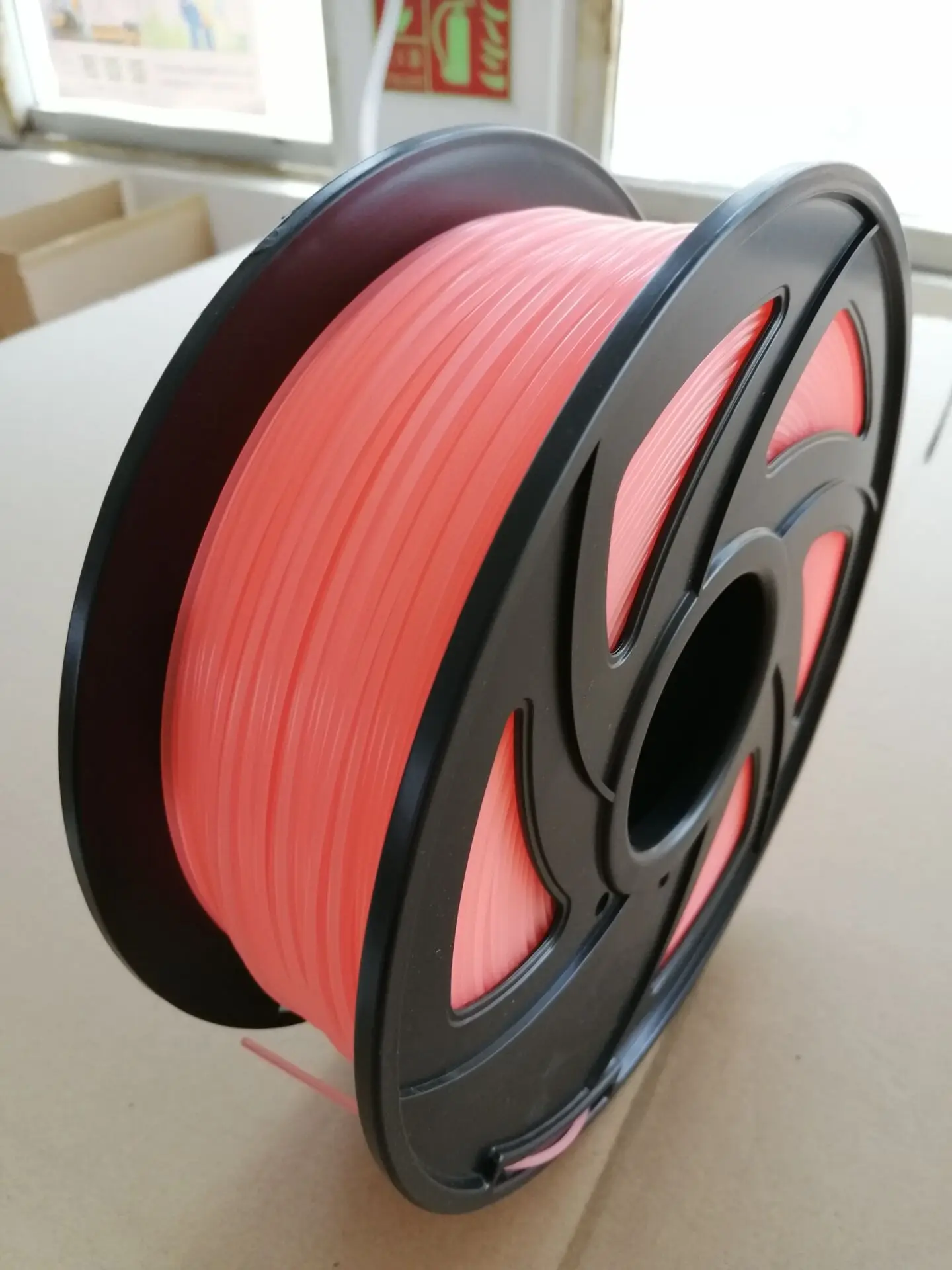 Luminous orange 3d принтер 1 кг 1,75 мм PLA нити печатные материалы красочные для 3d принтер Экструдер ручка Радуга пластиковые аксессуары красный серый - Цвет: Luminous orange