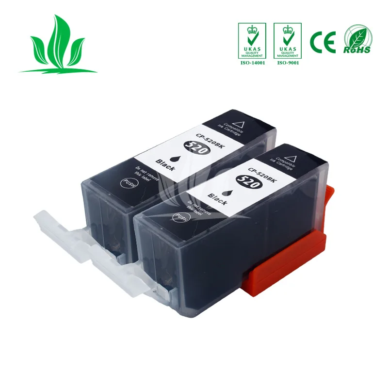 2 шт. 520XL 521XL картридж совместимый PGI520 CLI521 для Canon Pixma MP540 MP620 MP630 MP640 MP980 MP990 MX860 MX870
