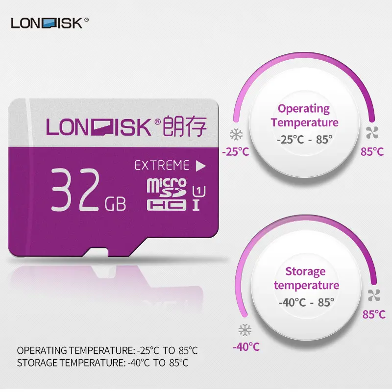 Londisk Карта Micro Sd 32 ГБ Class10 8 ГБ/16 ГБ/64 ГБ/128 UHS-1 200 UHS-3 флэш-карта памяти Карты Памяти