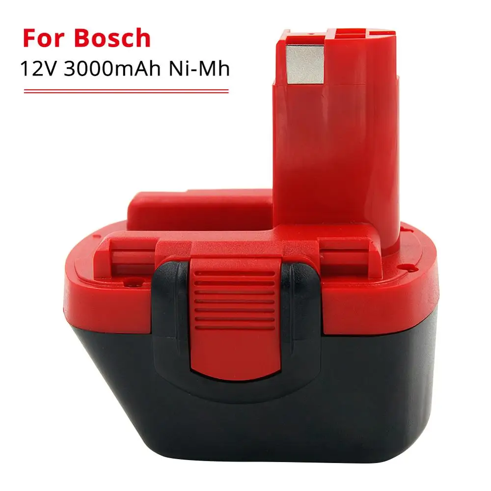 3000 мА/ч, металл-гидридных или никель 12 V дрель Батарея для Bosch 12 V BAT043 BAT045 BAT046 BTA120 BAT139 GSR 12 VE-2 PSR 12VE-2