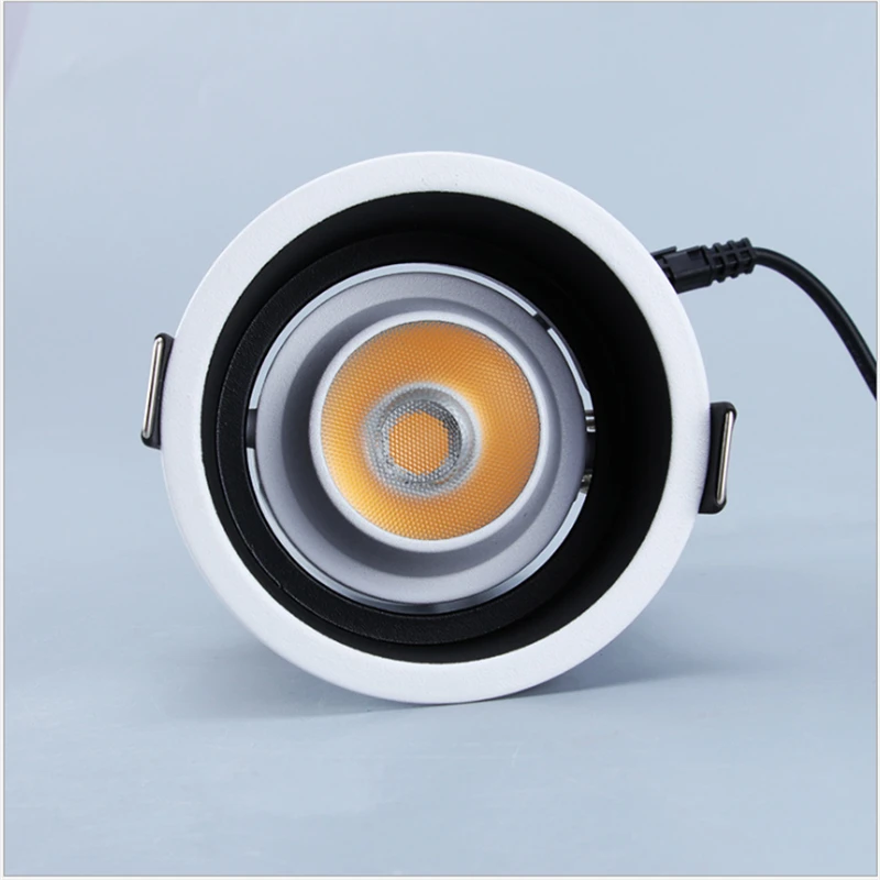 

100-260Vac embedded 5W 7W 10W anti glare clothing shop wall washer Aisle Corridor down lamp led ceiling spot lamp