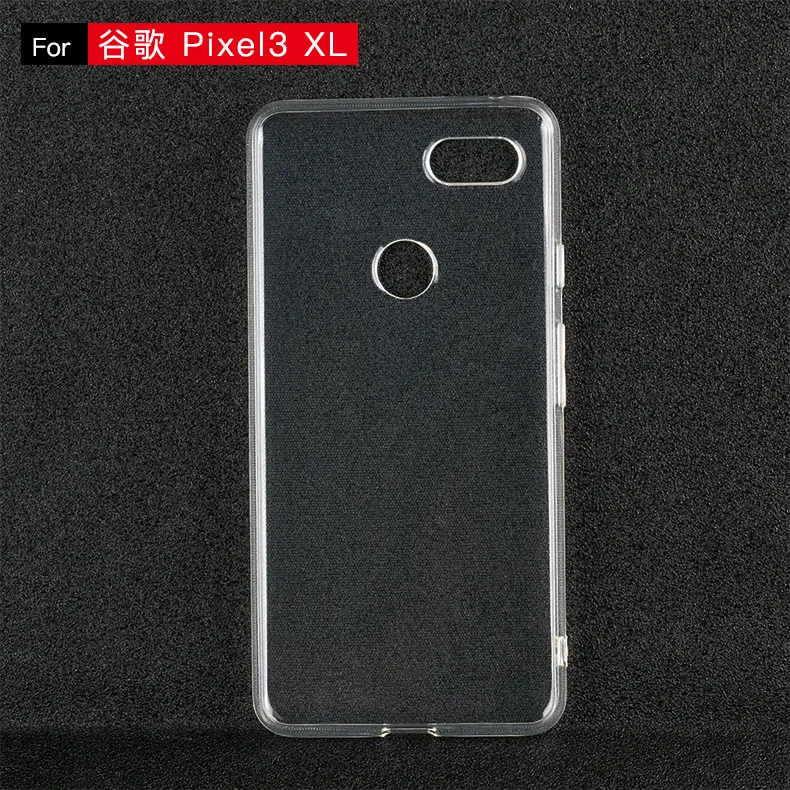 Для Google Pixel 3 Pixel3 для 3A 3a XL чехол силиконовый прозрачный чистый мягкий оболочка