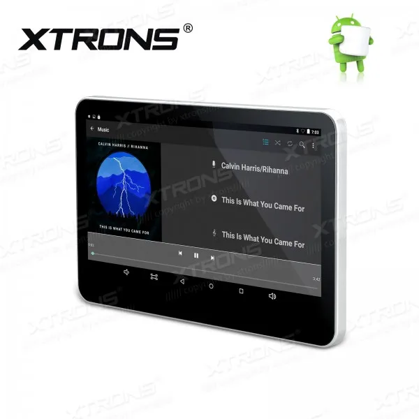 1 шт. 10 дюймовый сенсорный экран 1080P зеркальное отображение экрана Android 6 0