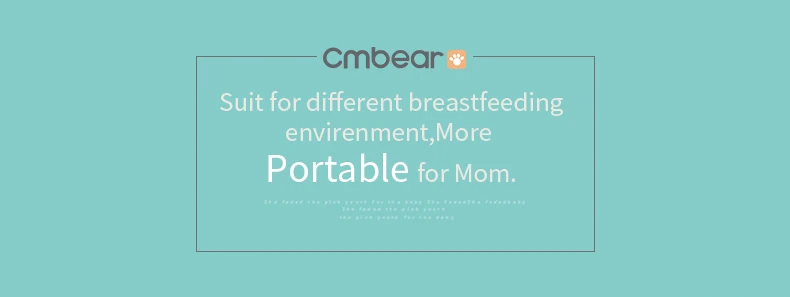 Cmbear двойной Электрический молокоотсос USB BPA бесплатно с молочной бутылочкой для грудного вскармливания массаж доильный аппарат всасывание сосков