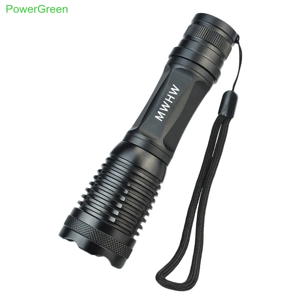 PowerGreen перезаряжаемые портативные светодиоды свет 1000Lux SOS/Стробоскоп/фонарик