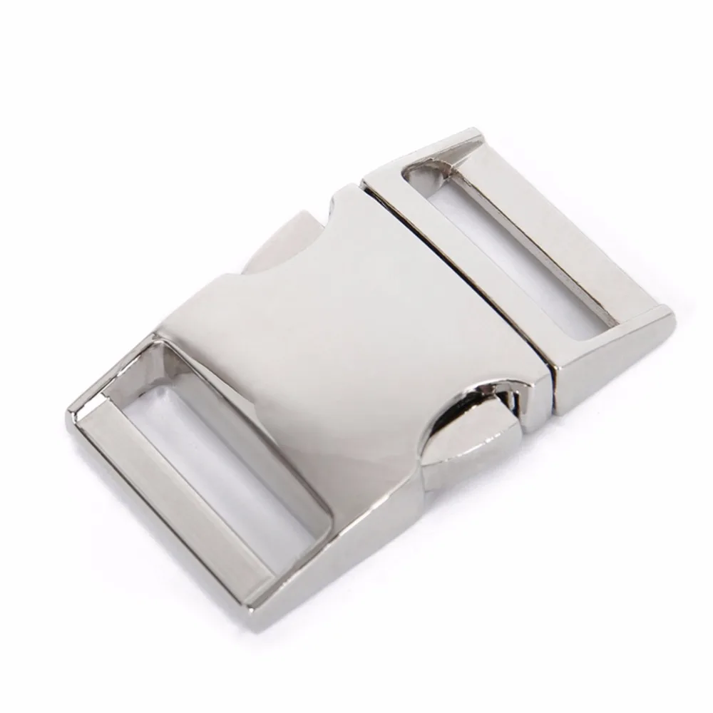 1 шт. Металлическая стальная пряжка изогнутая боковая БЫСТРОРАЗЪЕМНАЯ Пряжка для