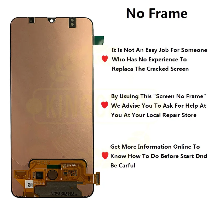Для samsung Galaxy A70 lcd A705 A705F SM-A705F дисплей с рамкой кодирующий преобразователь сенсорного экрана в сборе A70 для samsung A705 lcd