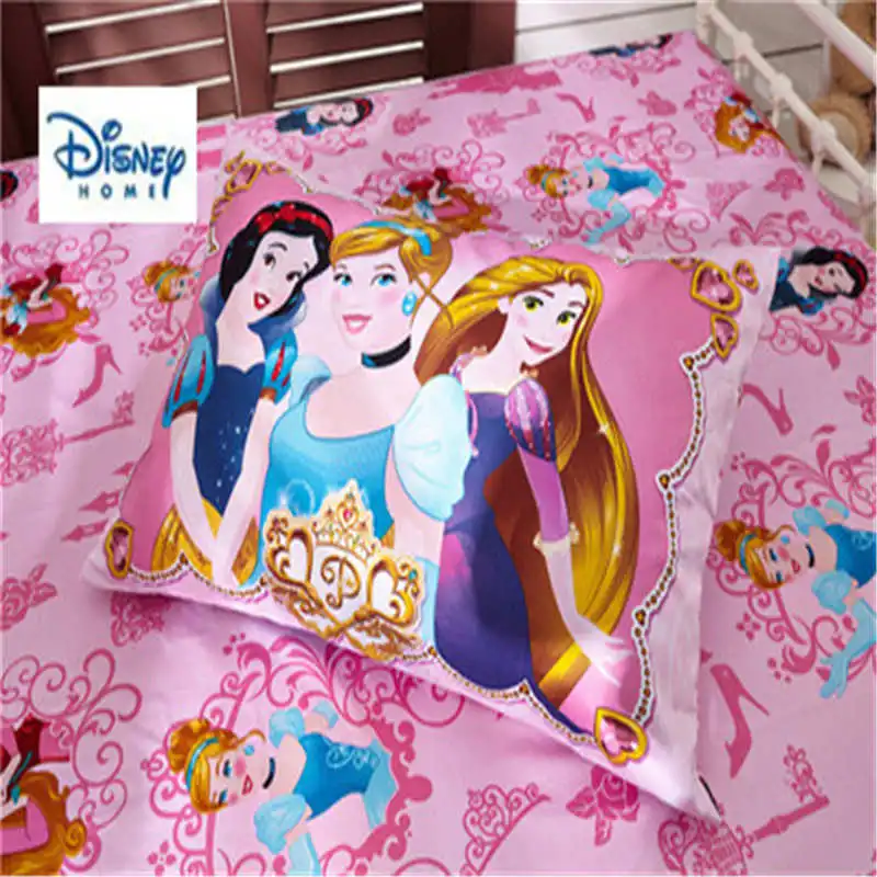 Чехол для подушки принцессы disney 1 шт. 100% хлопок детская наволочка 48*74 см девочки
