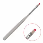 WUF 1 шт. профессиональная кисточка для ногтей ручка из белого дерева строитель УФ гель для рисования Кисть ручка для ногтей 03